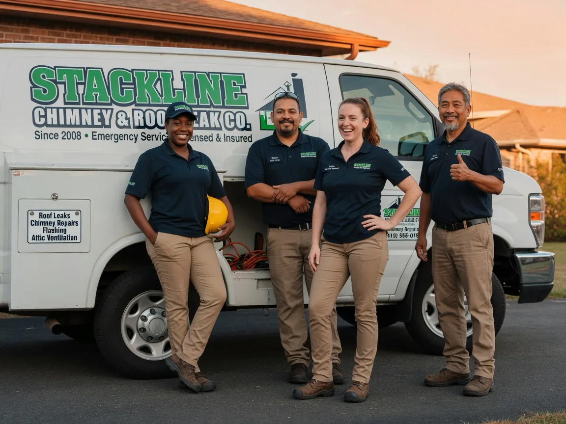Chimney flashing repair company in Ingraham, IL